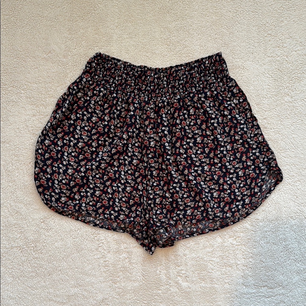Ultra High Rise Floral Women's Shorts
